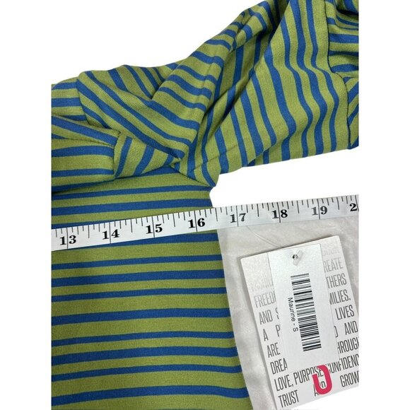 LulaRoe Women's Maurine Ruffled Dress - Picture 4 of 7